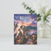 Carte Postale Beppu, Japon (Debout devant)