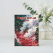 Carte Postale Beppu Onsen Japon (Debout devant)