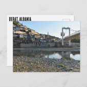 Carte Postale Berat, Albanie (Devant / Derrière)