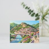 Carte Postale Berat, Albanie (Debout devant)