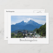 Carte postale Berchtesgaden (Devant / Derrière)