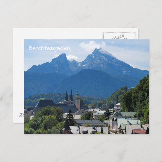 Carte Postale Berchtesgaden (Devant / Derrière)