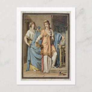 Carte Postale Berenice, costume pour 'Berenice' de Jean Racine, 