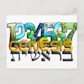 Carte Postale Bereshit (Devant)