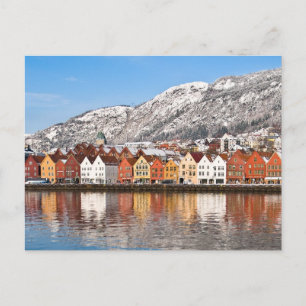 Carte Postale Bergen