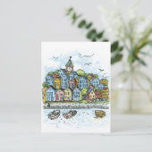 Carte Postale Bergen (Debout devant)