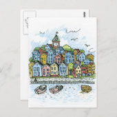 Carte Postale Bergen (Devant / Derrière)