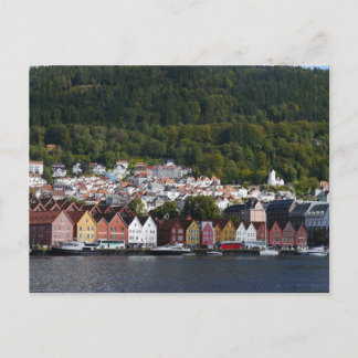 Carte Postale Bergen Waterfront, Norvège