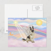 Carte Postale Berger allemand (Devant / Derrière)