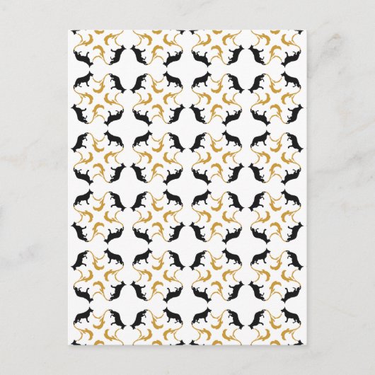 Carte Postale Berger allemand (Devant)