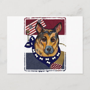 CARTE POSTALE BERGER ALLEMAND