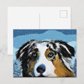 CARTE POSTALE BERGER AUSSTRALIEN   (Devant / Derrière)