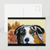 CARTE POSTALE BERGER AUSTRALIEN   (Devant / Derrière)