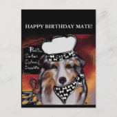 CARTE POSTALE BERGER AUSTRALIEN (Devant)