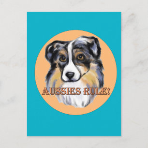 CARTE POSTALE BERGER AUSTRALIEN