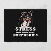 Carte Postale Berger Australien Dit : (Devant)