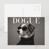 Carte Postale Berger Australien Luxe Couture (Devant / Derrière)