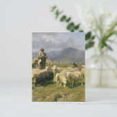 Carte Postale Berger des Pyrénées par Rosa Bonheur (Debout devant)