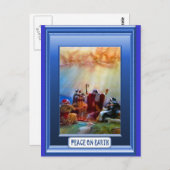 Carte Postale Bergers à flanc de colline (Devant / Derrière)