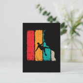 Carte Postale Bergsteiger Retro Vintage Klettern Bouldern (Debout devant)