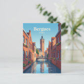 Carte Postale Bergues France (Debout devant)