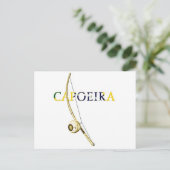 Carte Postale Berimbau Capoeira (Debout devant)