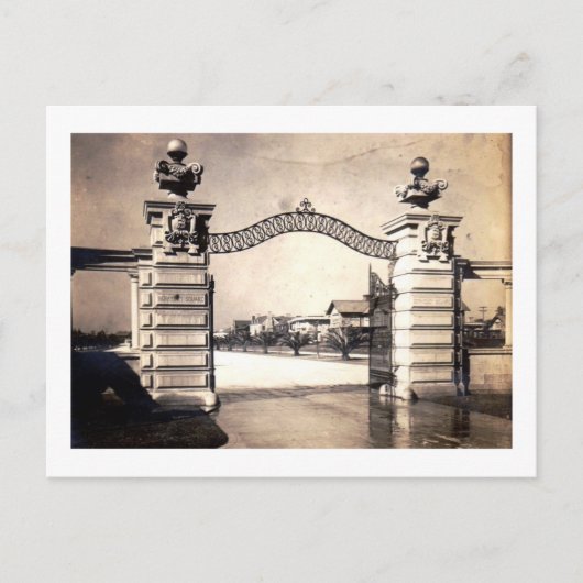 Carte Postale Berkeley Carré, Los Angeles Vintage 1905 (Devant)