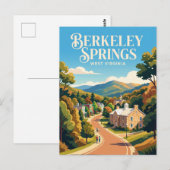 Carte Postale Berkeley Springs États-Unis (Devant / Derrière)