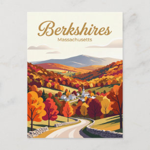 Carte Postale Berkshires, Massachusetts États-Unis