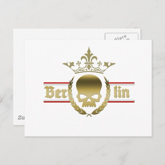 Carte Postale Berlin (Devant / Derrière)