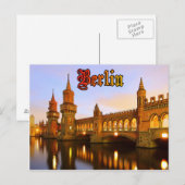 Carte Postale Berlin (Devant / Derrière)