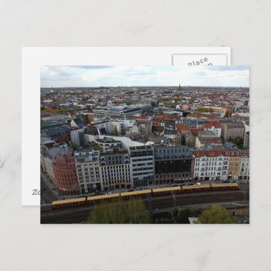 Carte Postale Berlin (Devant / Derrière)