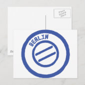 Carte Postale Berlin (Devant / Derrière)