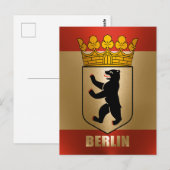 Carte Postale Berlin (Devant / Derrière)