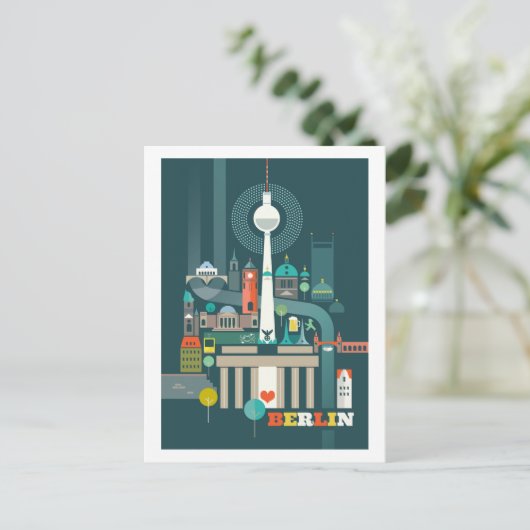 Carte postale Berlin (Debout devant)