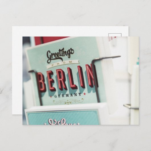 Carte Postale Berlin (Devant / Derrière)