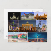 Carte Postale Berlin (Devant / Derrière)