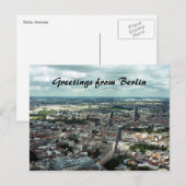 Carte Postale berlin (Devant / Derrière)