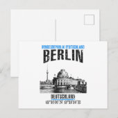 Carte Postale Berlin (Devant / Derrière)