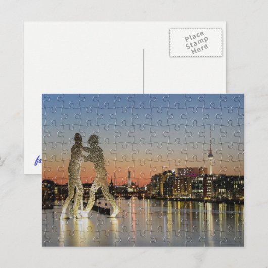 Carte Postale Berlin (Devant / Derrière)