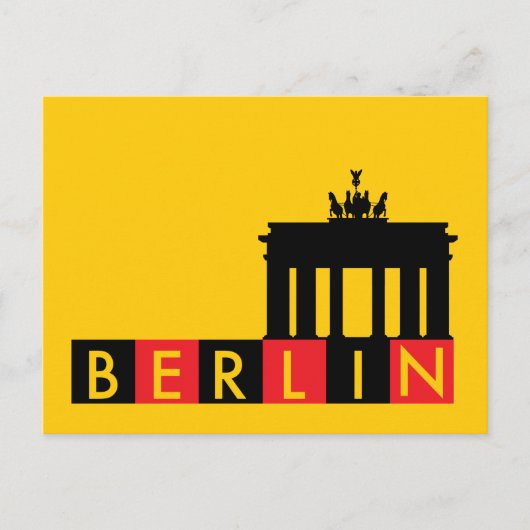 Carte Postale Berlin, Allemagne (Devant)