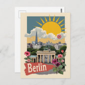 Carte Postale Berlin, Allemagne (Devant / Derrière)