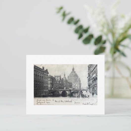 Carte postale Berlin Allemagne au début des années (Debout devant)