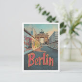 Carte Postale Berlin Allemagne Vintage voyage d'art (Debout devant)