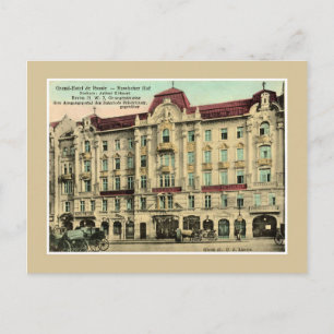 Carte Postale Berlin Grand Hotel Russie vintage dans les années