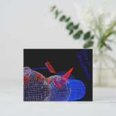 Carte postale Berlin Joyeux Noël (Debout devant)