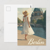 Carte Postale Berlin les années 50 vintage (Devant / Derrière)