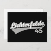 Carte Postale Berlin Lichterfelde 45 City Numéro de logo (Devant / Derrière)