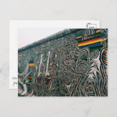 Carte Postale Berlin : Murs et faces (Devant / Derrière)