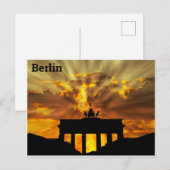 Carte Postale Berlin Postkarte (Devant / Derrière)